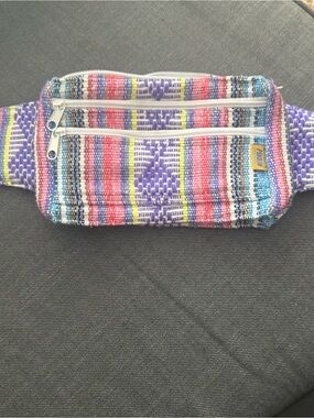 Pinzon Woven Fanny Pack - Multi Colour